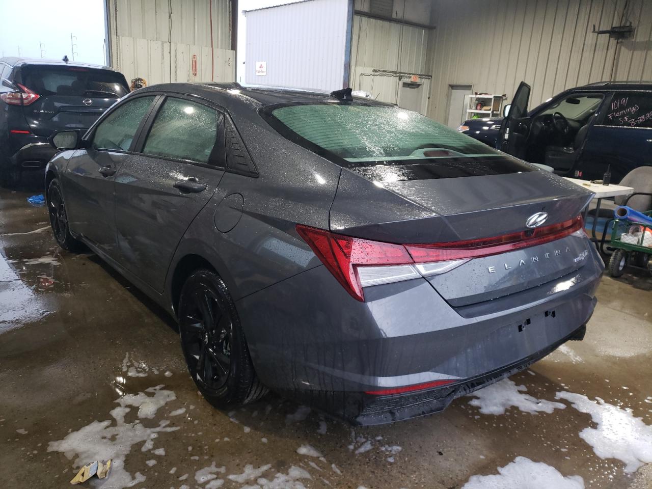 2023 HYUNDAI ELANTRA BLUE VIN:KMHLM4AJ1PU072095