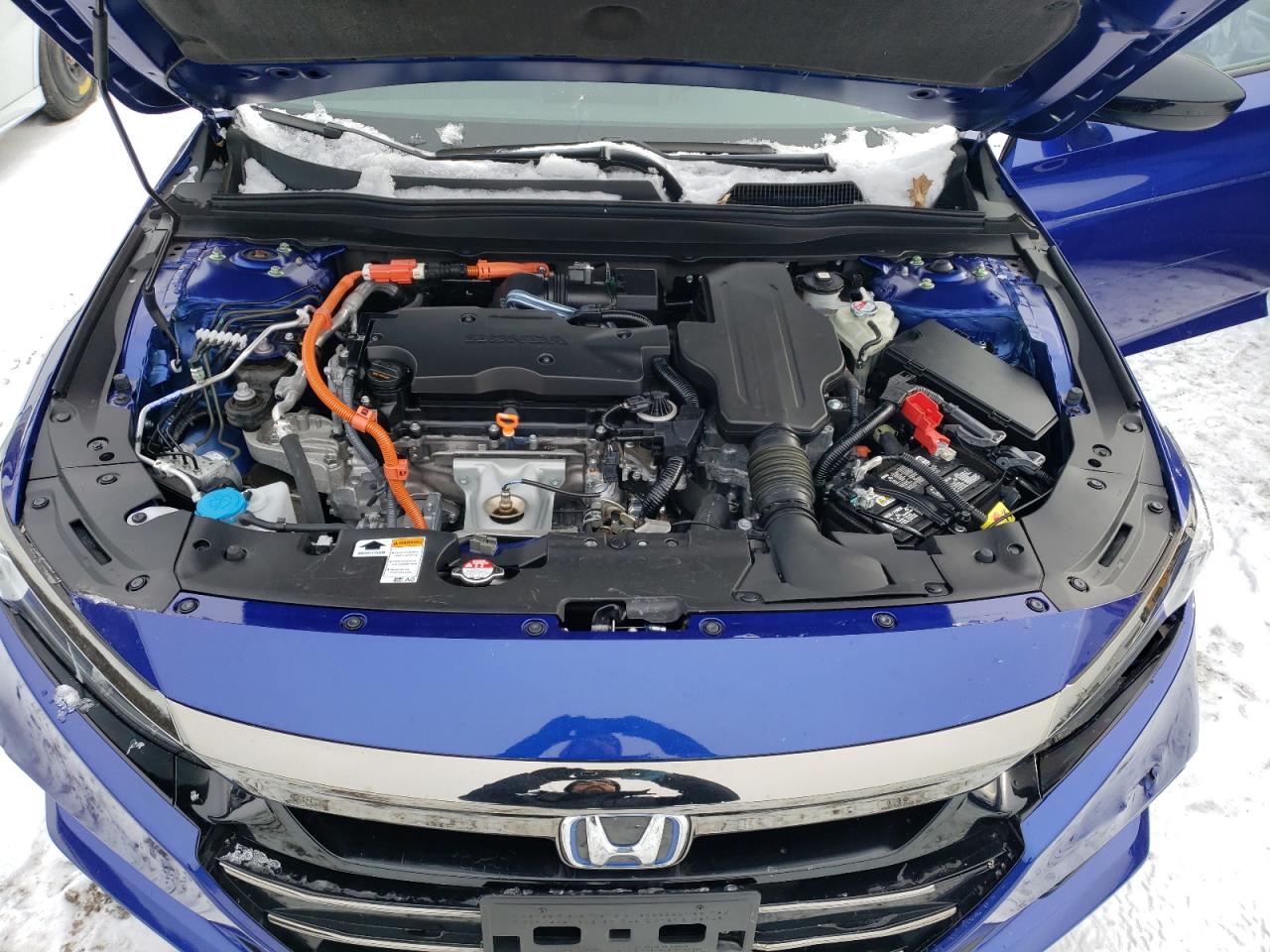 2022 HONDA ACCORD HYBRID SPORT VIN:1HGCV3F27NA028261