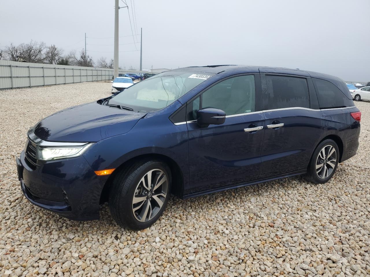 2022 HONDA ODYSSEY TOURING VIN:5FNRL6H82NB005401