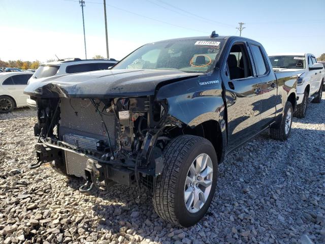 2021 CHEVROLET SILVERADO K1500 CUSTOM VIN: 1GCRYBEK5MZ303489