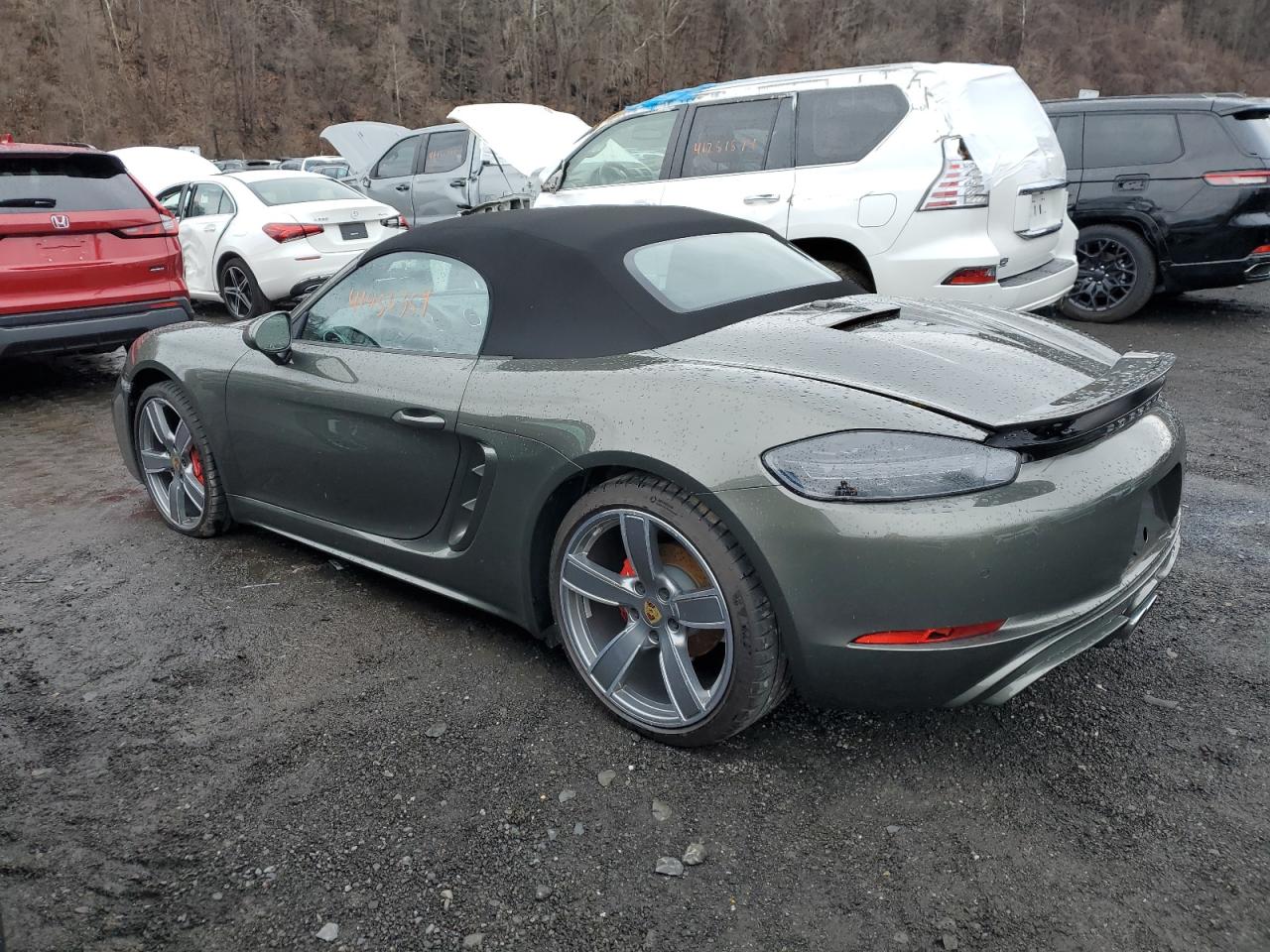 2023 PORSCHE BOXSTER S VIN:WP0CB2A84PS213054