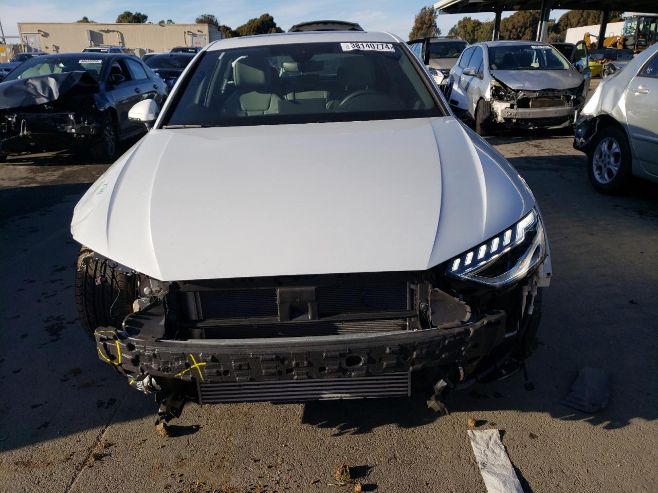 2023 AUDI A4 PREMIUM PLUS 45 VIN:WAUEAAF49PN013780