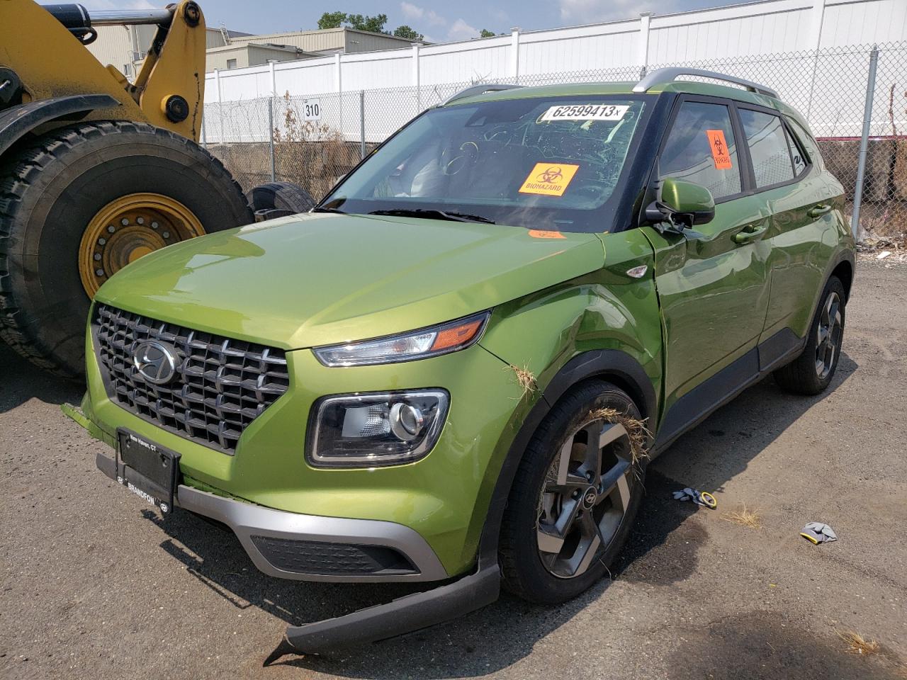 2022 HYUNDAI VENUE SEL VIN:KMHRC8A37NU159003