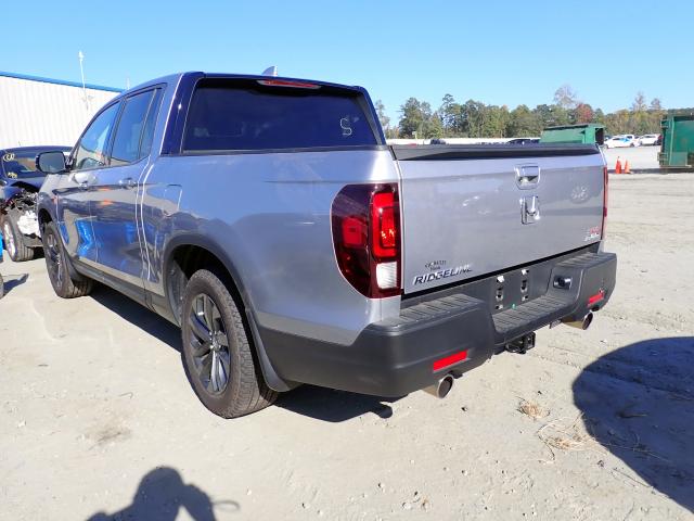 2021 HONDA RIDGELINE SPORT VIN: 5FPYK3F11MB011005