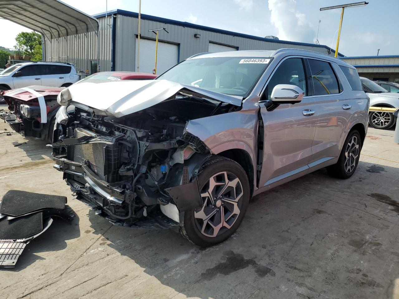 2022 HYUNDAI PALISADE CALLIGRAPHY VIN:KM8R7DHE3NU430031