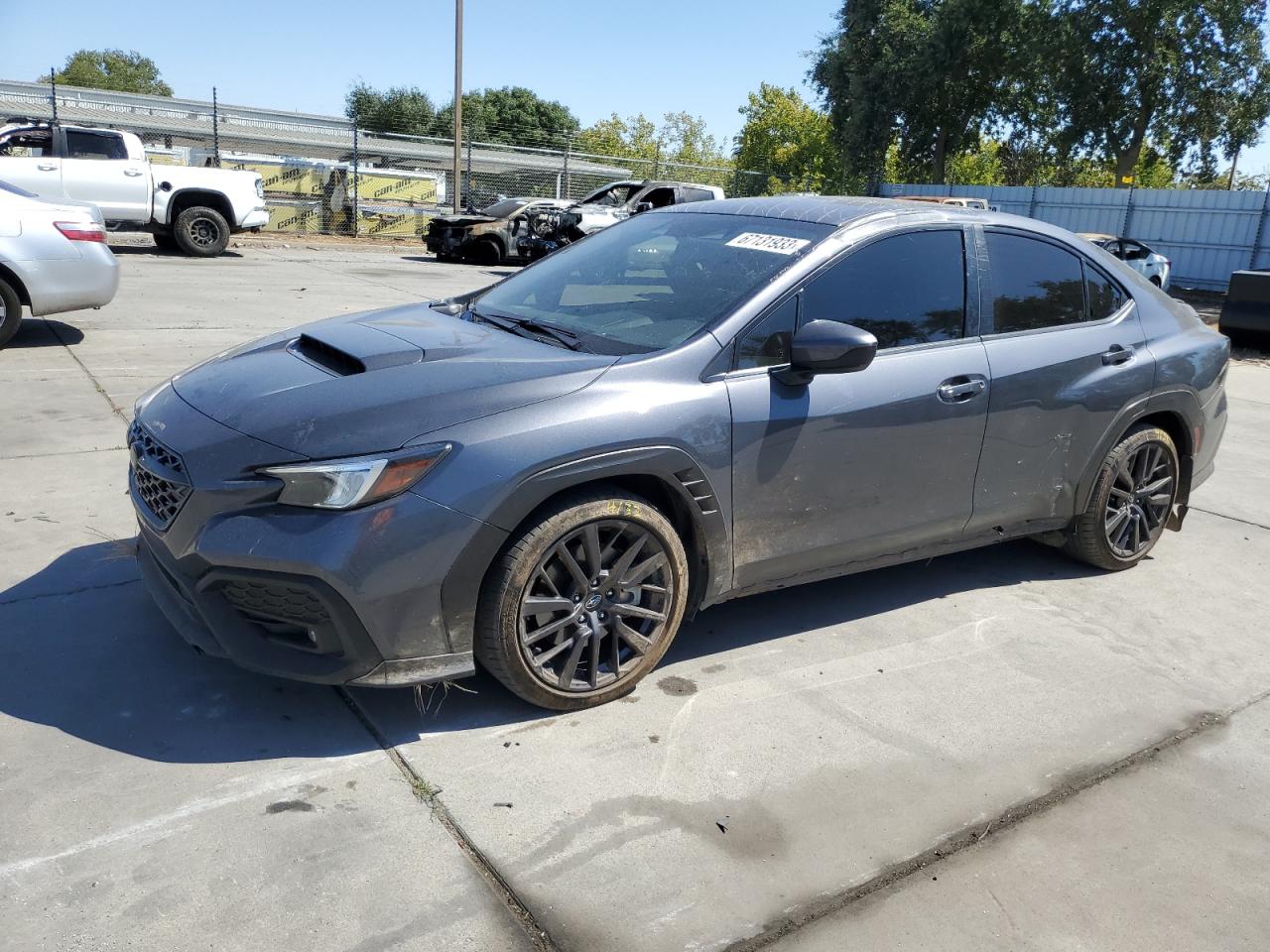 2022 SUBARU WRX PREMIUM VIN:JF1VBAH6XN8016526