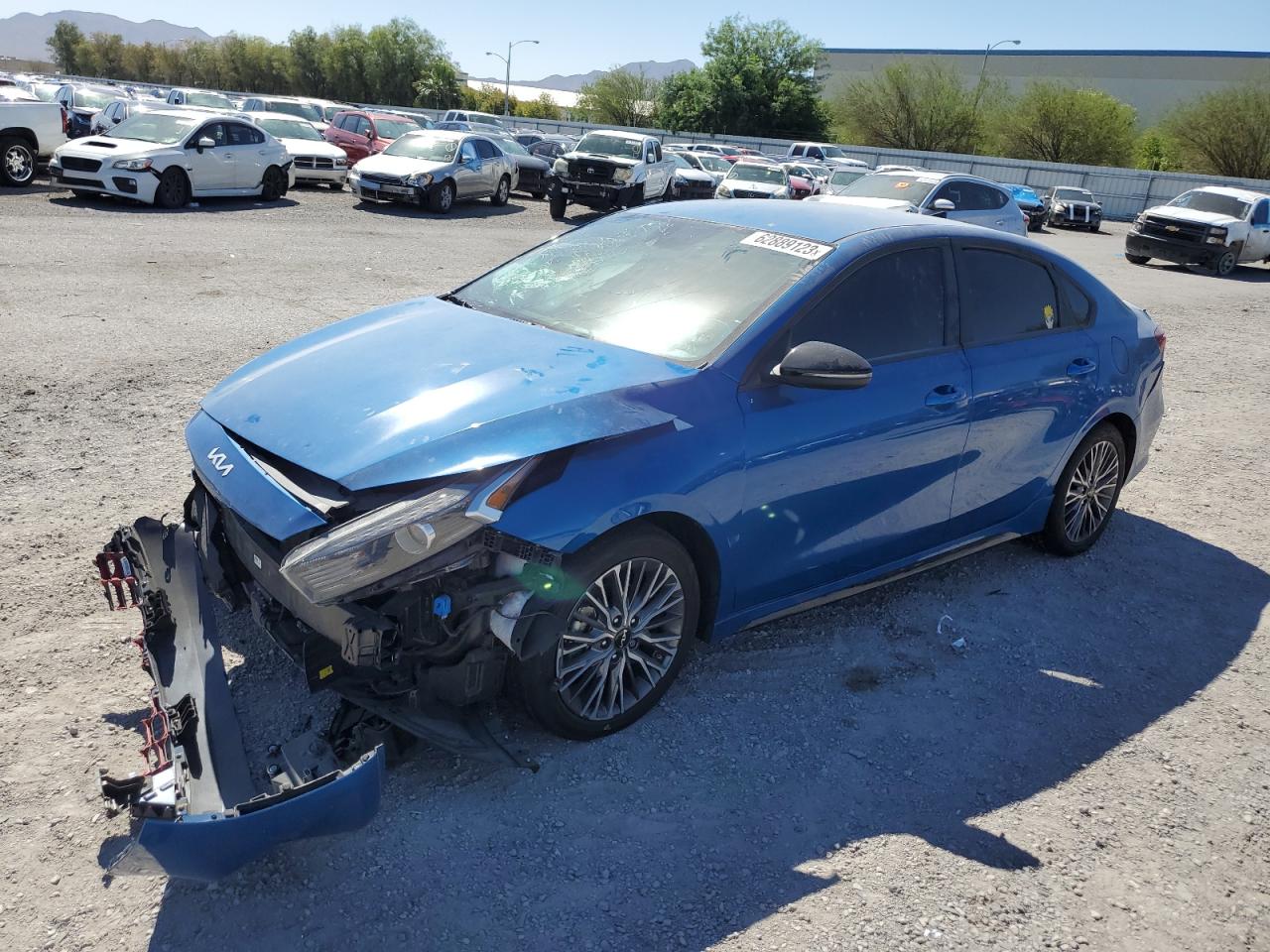 2022 KIA FORTE GT LINE VIN:3KPF54AD5NE431355