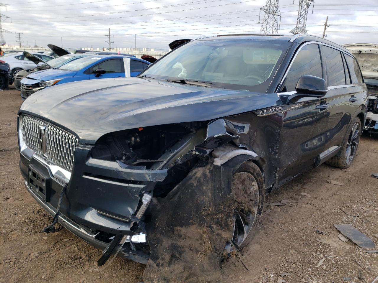 2022 LINCOLN AVIATOR RESERVE VIN:5LM5J7XC8NGL11226