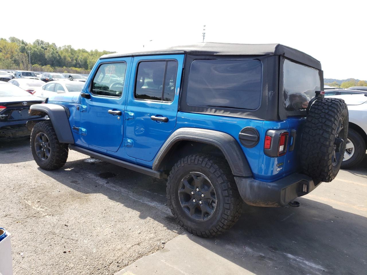 2022 JEEP WRANGLER UNLIMITED SPORT VIN:1C4HJXDM7NW273172