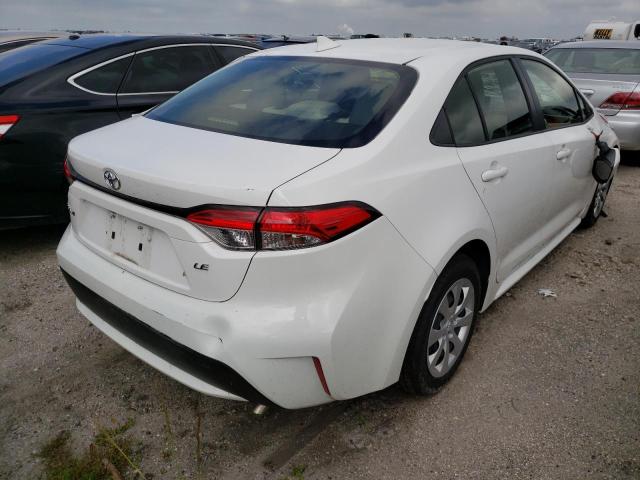 2021 TOYOTA COROLLA LE VIN: JTDEPMAE3MJ155189