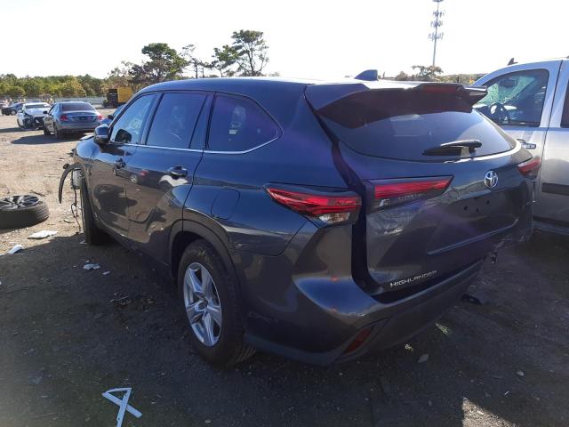 2021 TOYOTA HIGHLANDER L VIN: 5TDCZRAH9MS036493