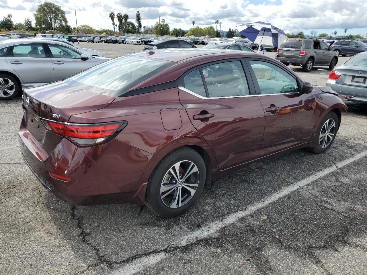 2023 NISSAN SENTRA SV VIN:3N1AB8CVXPY292103