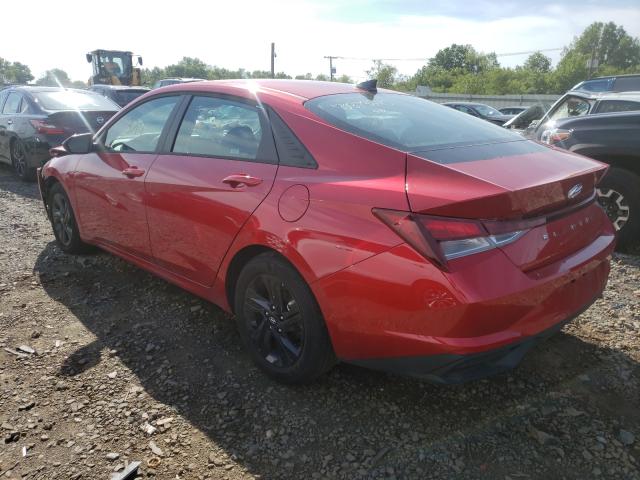 2021 HYUNDAI ELANTRA SEL VIN: 5NPLM4AGXMH019474