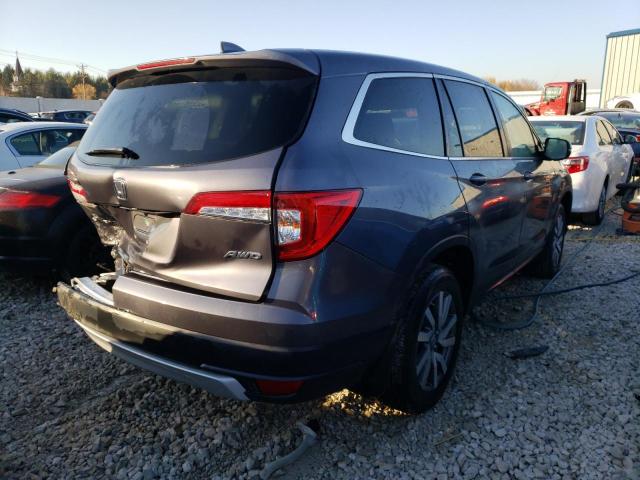 2021 HONDA PILOT EXL VIN: 5FNYF6H58MB097086