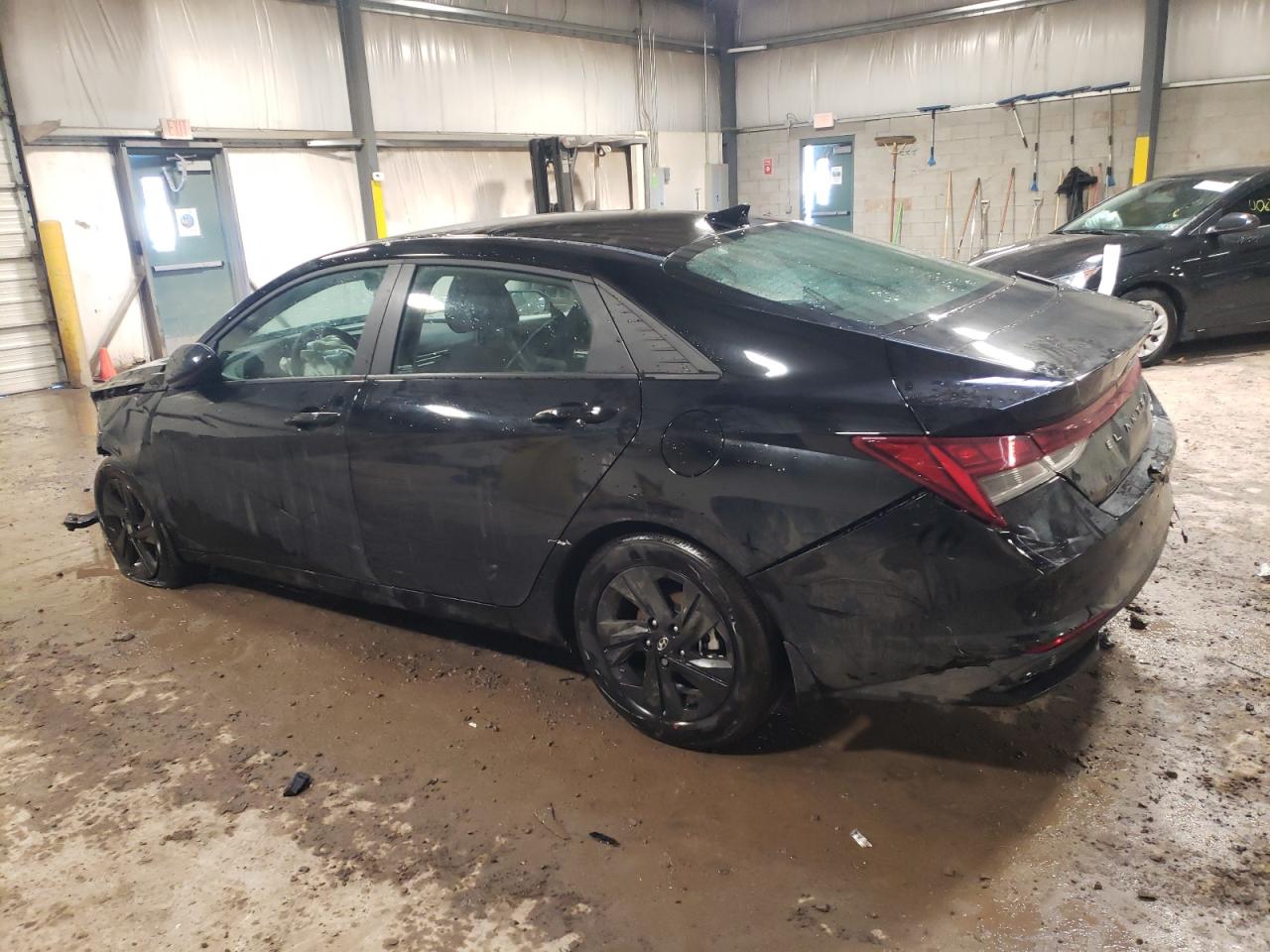 2023 HYUNDAI ELANTRA BLUE VIN:KMHLM4AJ8PU087015