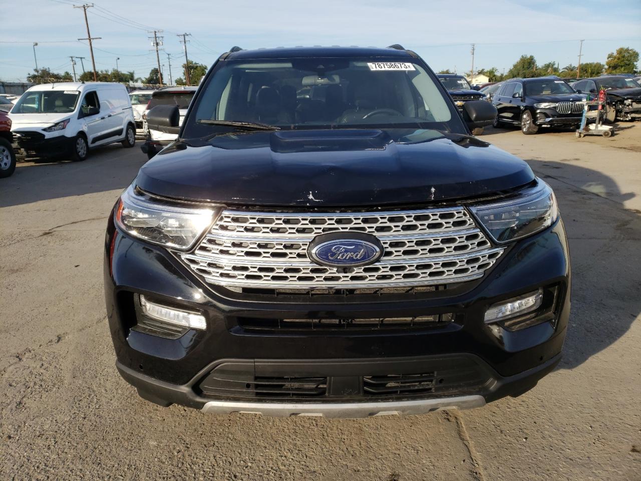 2022 FORD EXPLORER XLT VIN:1FMSK7DH9NGA71462