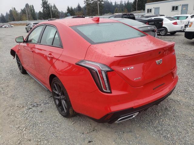 2021 CADILLAC CT4 SPORT VIN: 1G6DG5RK2M0112919