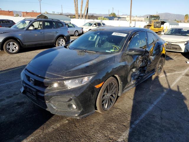 2021 HONDA CIVIC SPORT VIN: SHHFK7H45MU424557