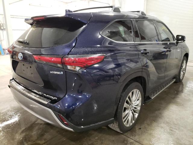 2021 TOYOTA HIGHLANDER HYBRID PLATINUM VIN: 5TDFARAH1MS010412