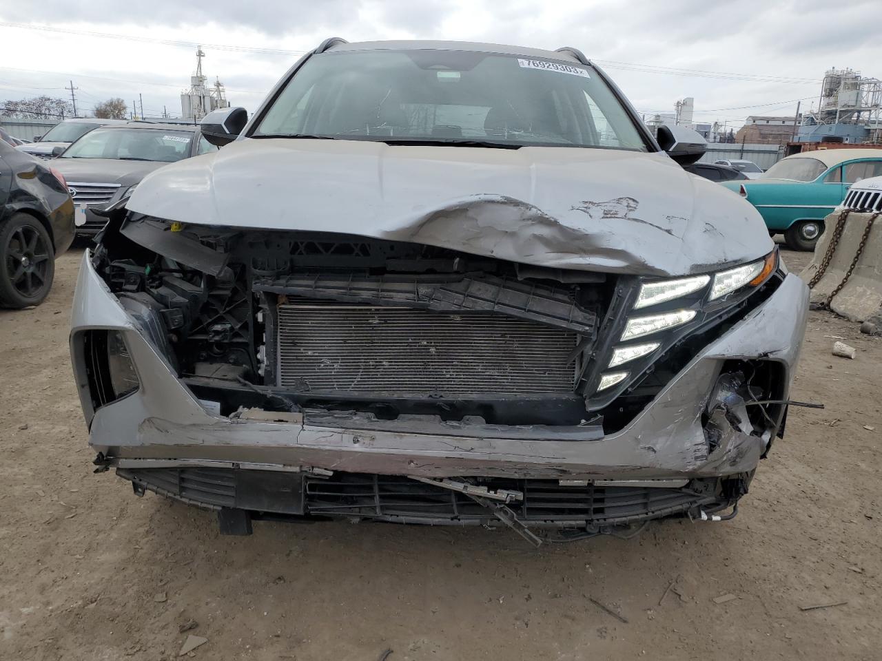 2022 HYUNDAI TUCSON SEL VIN:5NMJBCAE8NH043566