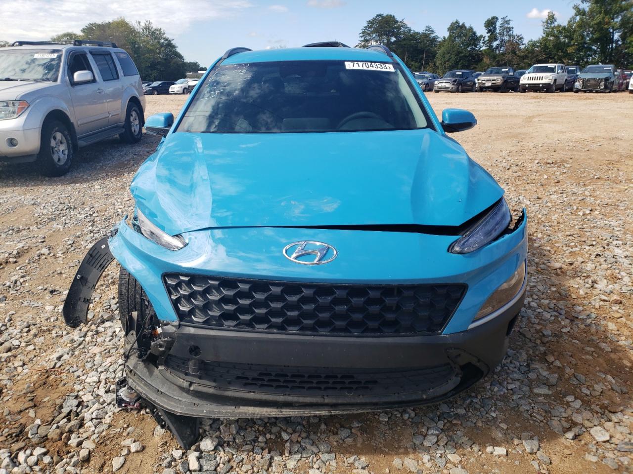 2023 HYUNDAI KONA SEL VIN:KM8K6CAB4PU954886