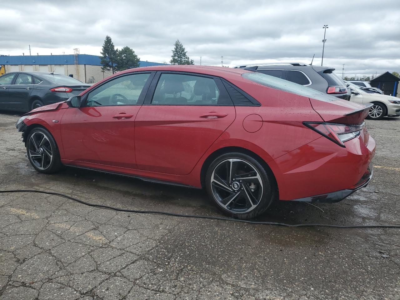 2022 HYUNDAI ELANTRA N LINE VIN:KMHLR4AFXNU359820