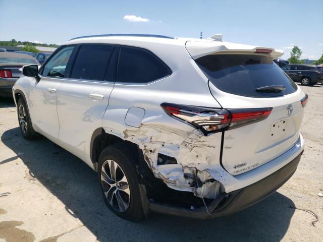 2021 TOYOTA HIGHLANDER XLE VIN: 5TDHZRBH4MS119981