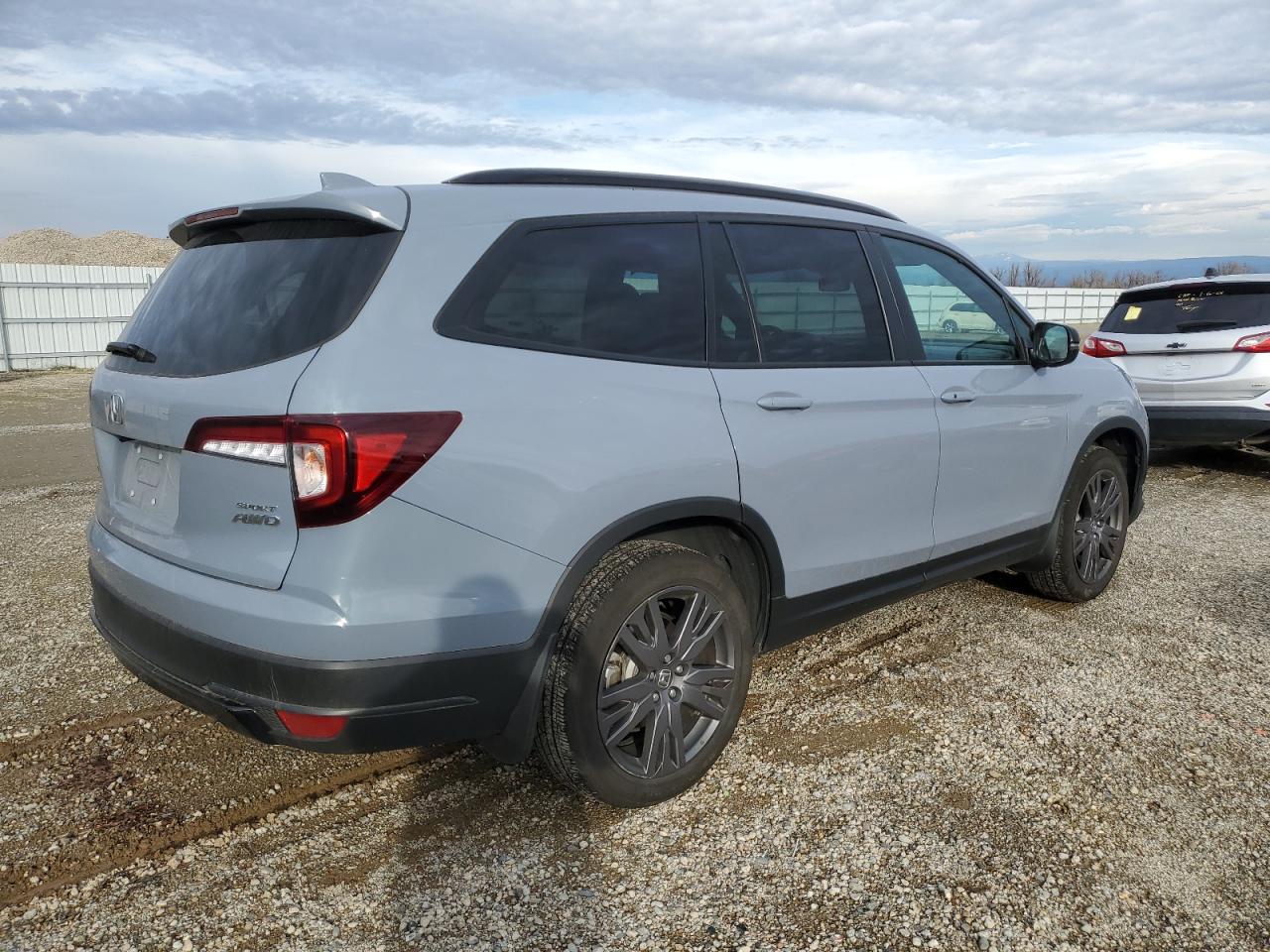 2022 HONDA PILOT SPORT VIN:5FNYF6H34NB080818