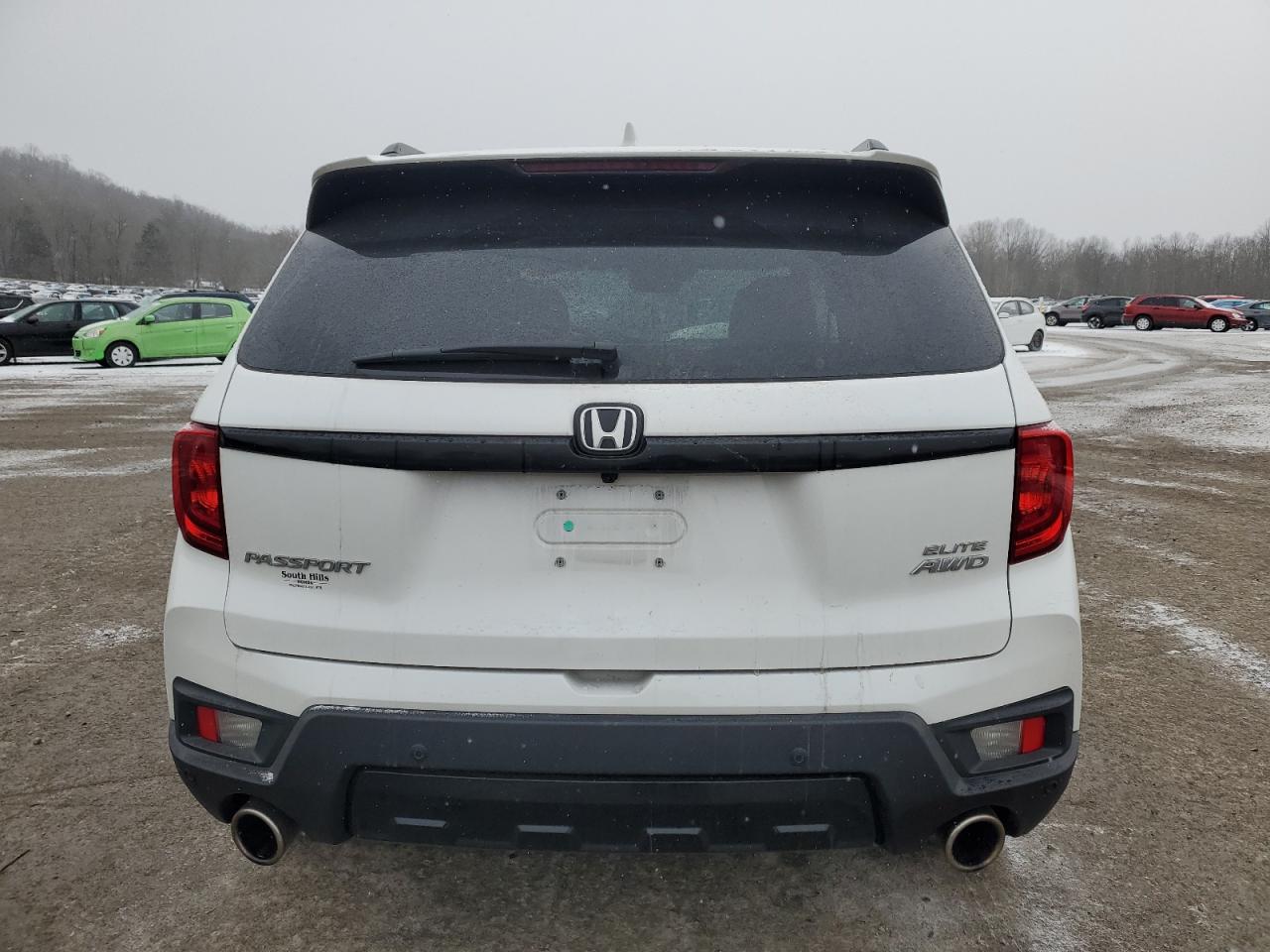 2022 HONDA PASSPORT ELITE VIN:5FNYF8H02NB031893