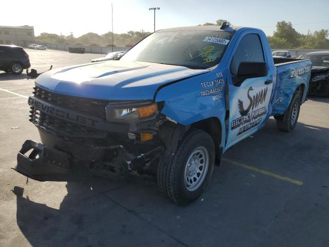 2021 CHEVROLET SILVERADO K1500 VIN: 3GCNYA***********