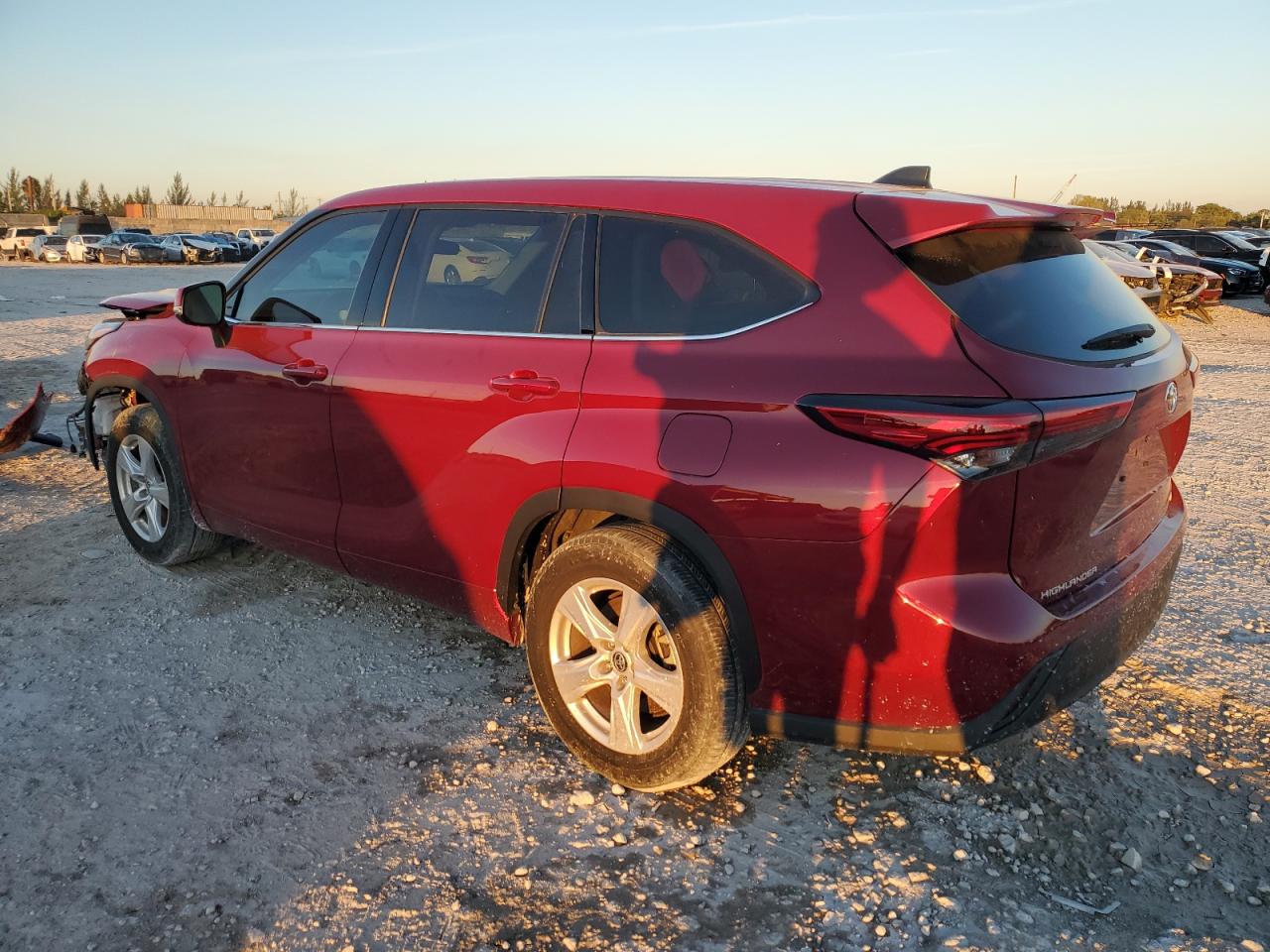 2022 TOYOTA HIGHLANDER L VIN:5TDZZRAH4NS542549