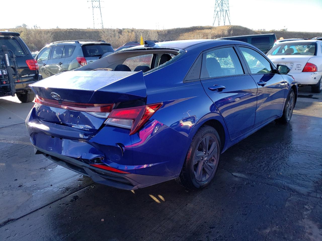 2022 HYUNDAI ELANTRA SEL VIN:5NPLM4AG8NH080842