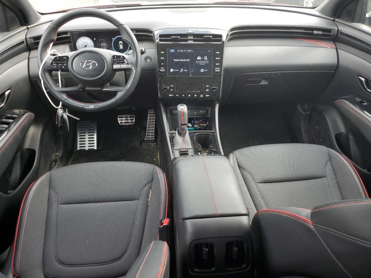 2022 HYUNDAI TUCSON N LINE VIN:KM8JFCAE3NU124502