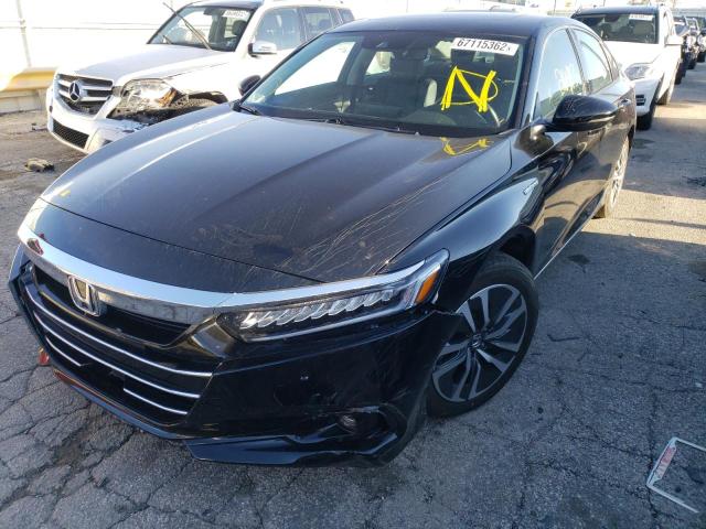 2021 HONDA ACCORD HYBRID EXL VIN: 1HGCV3F54MA019199