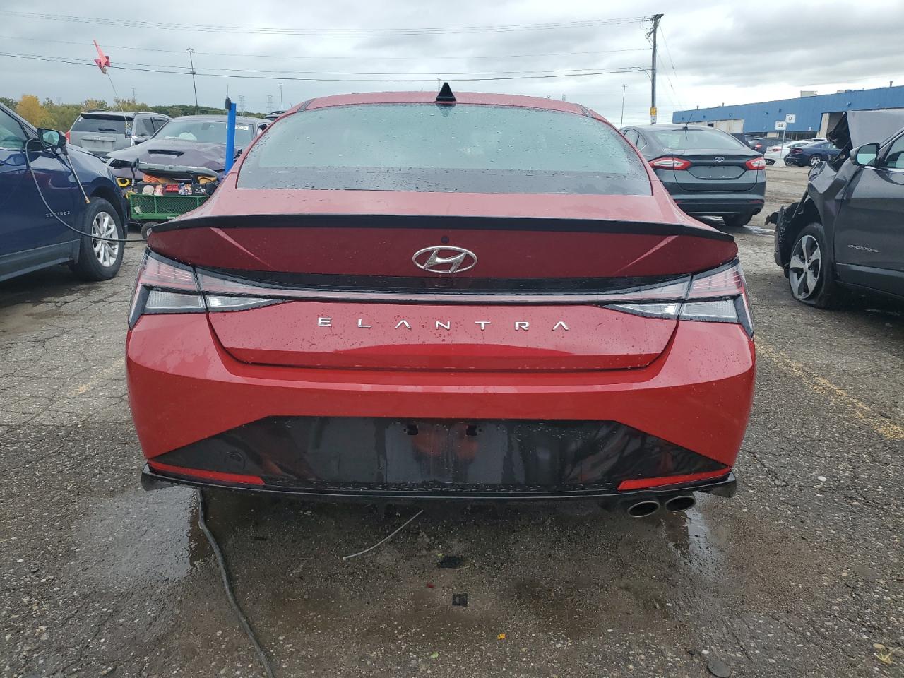 2022 HYUNDAI ELANTRA N LINE VIN:KMHLR4AFXNU359820