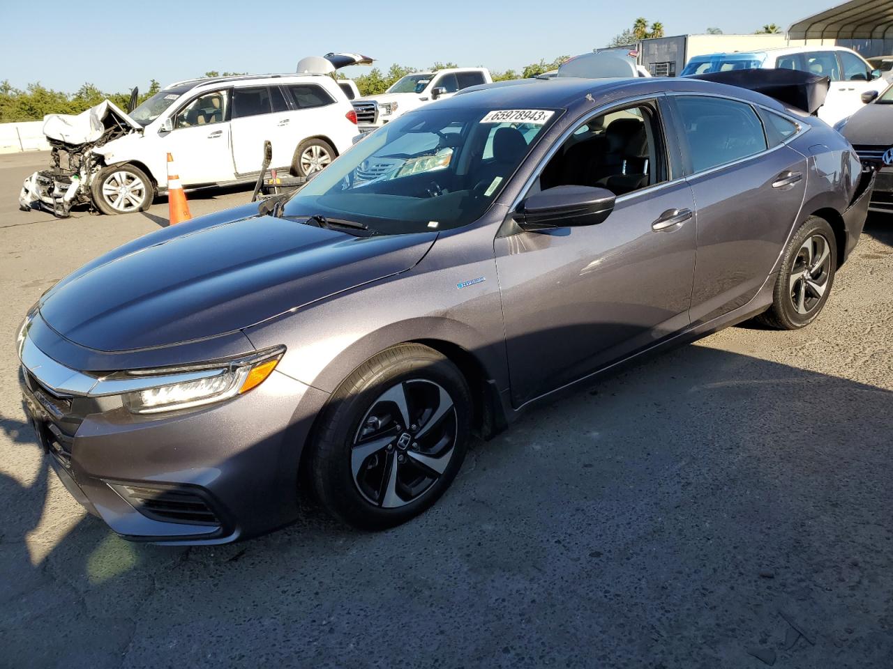 2022 HONDA INSIGHT EX VIN:19XZE4F5XNE016501