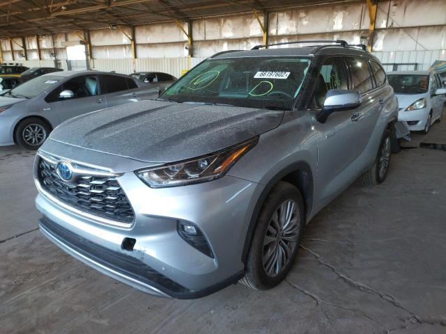 2021 TOYOTA HIGHLANDER HYBRID PLATINUM VIN: 5TDFARAHXMS010652