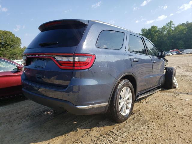 2021 DODGE DURANGO SXT VIN: 1C4RDJAG7MC850886