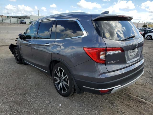 2021 HONDA PILOT TOURING VIN: 5FNYF5H90MB016806