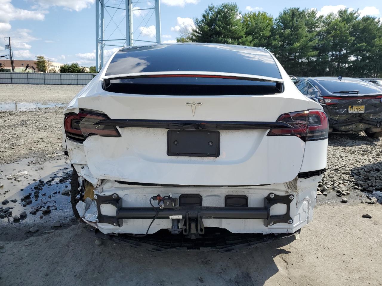 2022 TESLA MODEL X  VIN:7SAXCBE56NF336012