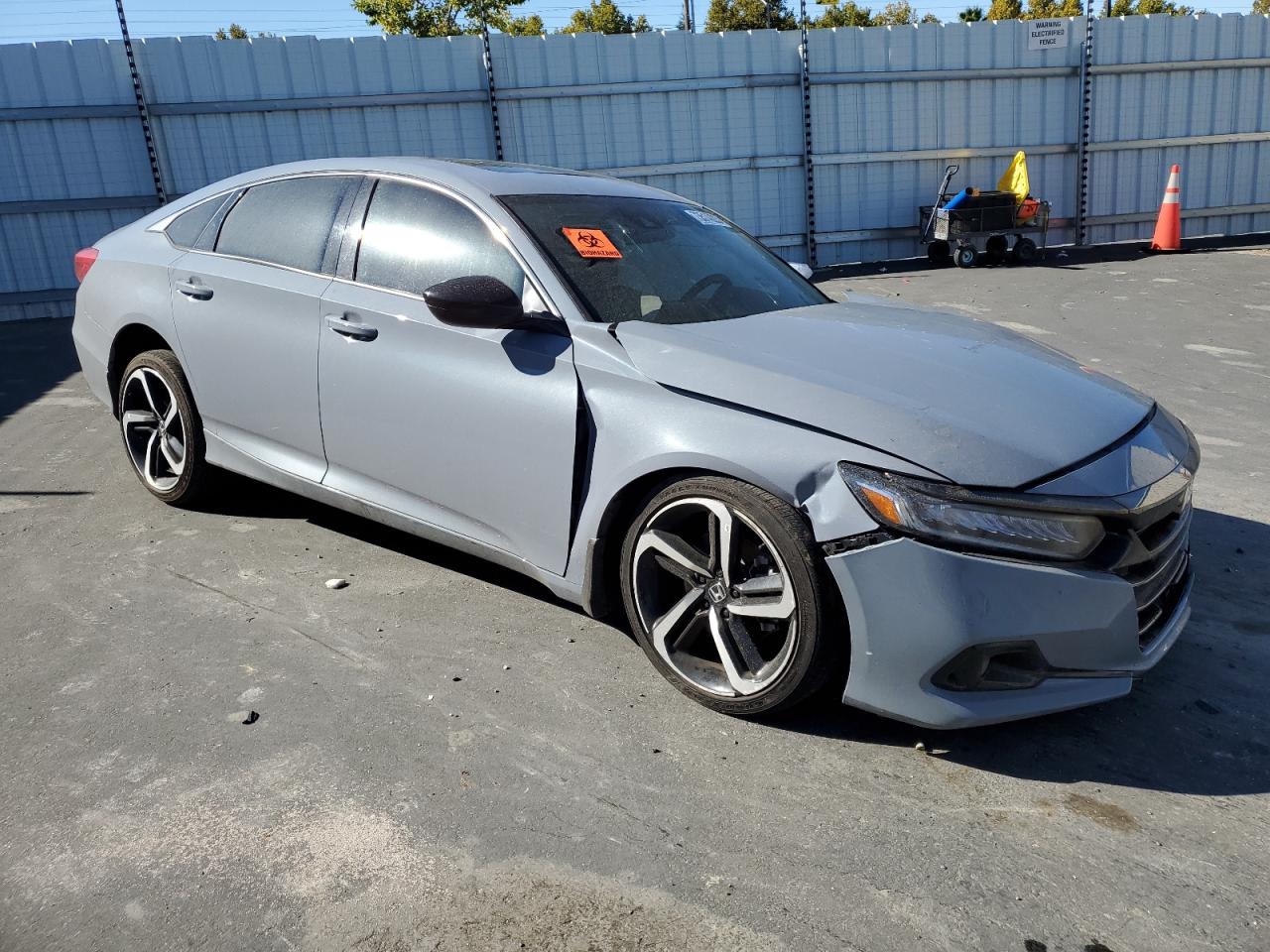 2022 HONDA ACCORD SPORT VIN:1HGCV2F33NA009063