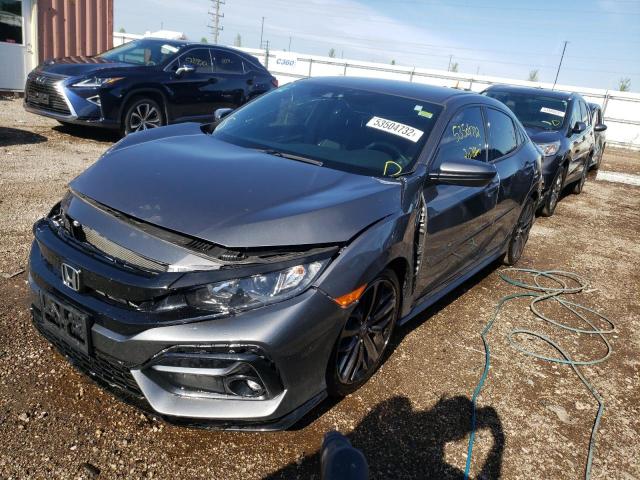 2021 HONDA CIVIC SPORT VIN: SHHFK7H44MU217626