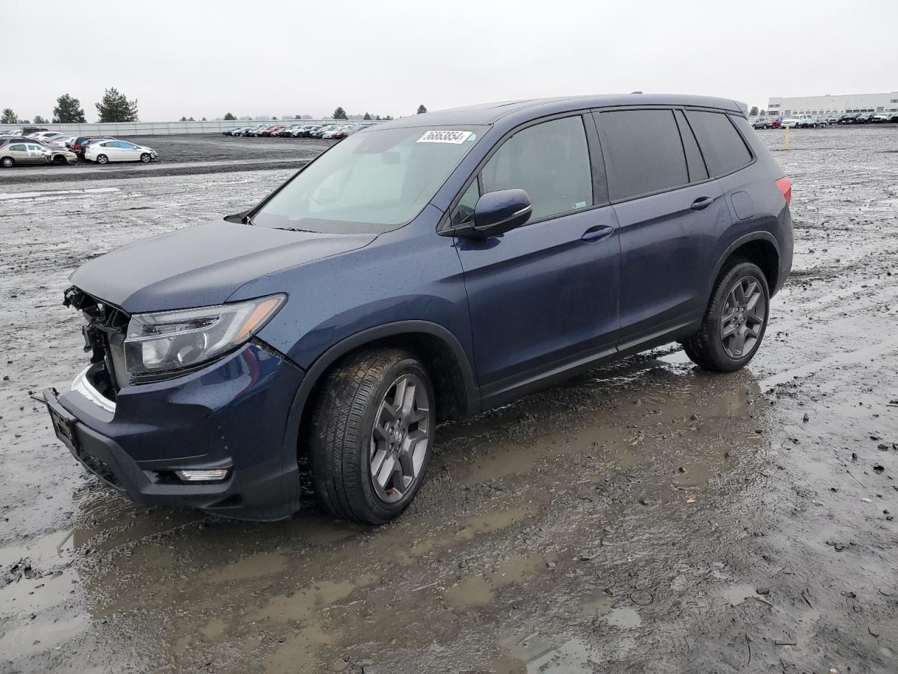2023 HONDA PASSPORT EXL VIN:5FNYF8H57PB018832