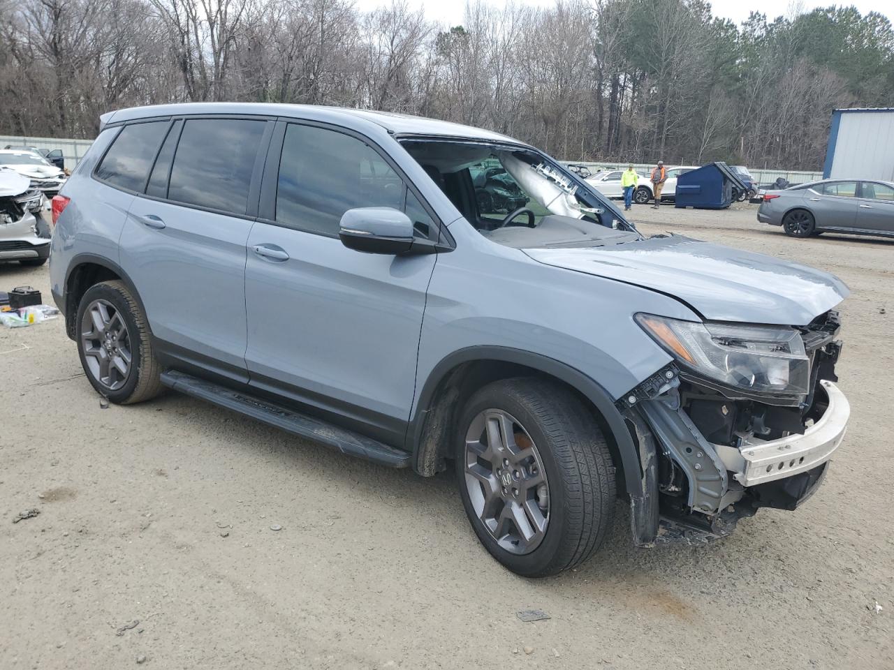 2022 HONDA PASSPORT EXL VIN:5FNYF7H57NB005666