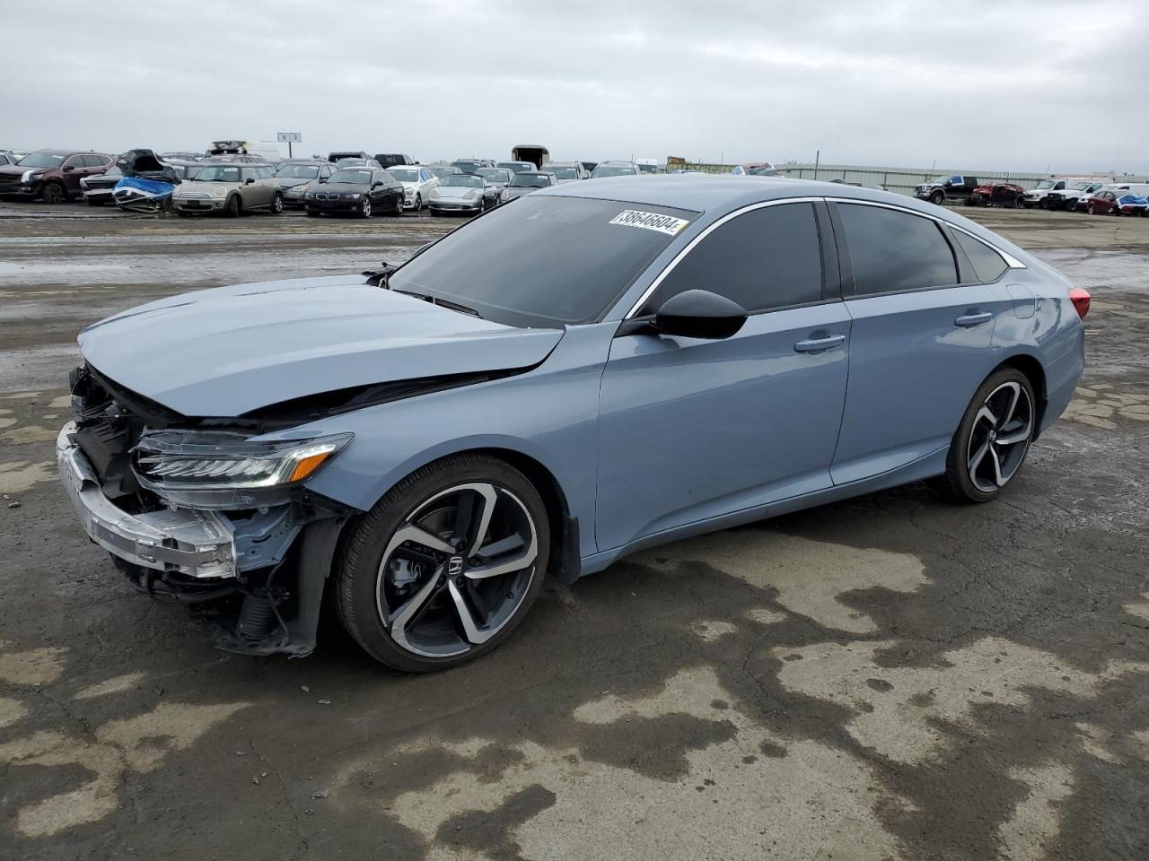 2022 HONDA ACCORD HYBRID SPORT VIN:1HGCV3F24NA025138