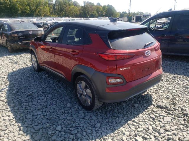 2021 HYUNDAI KONA SEL VIN: KM8K23AG8MU133986