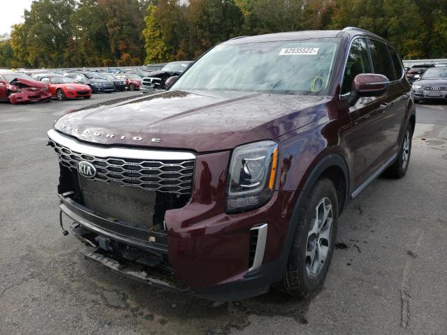 2021 KIA TELLURIDE EX VIN: 5XYP3DHC3MG132309