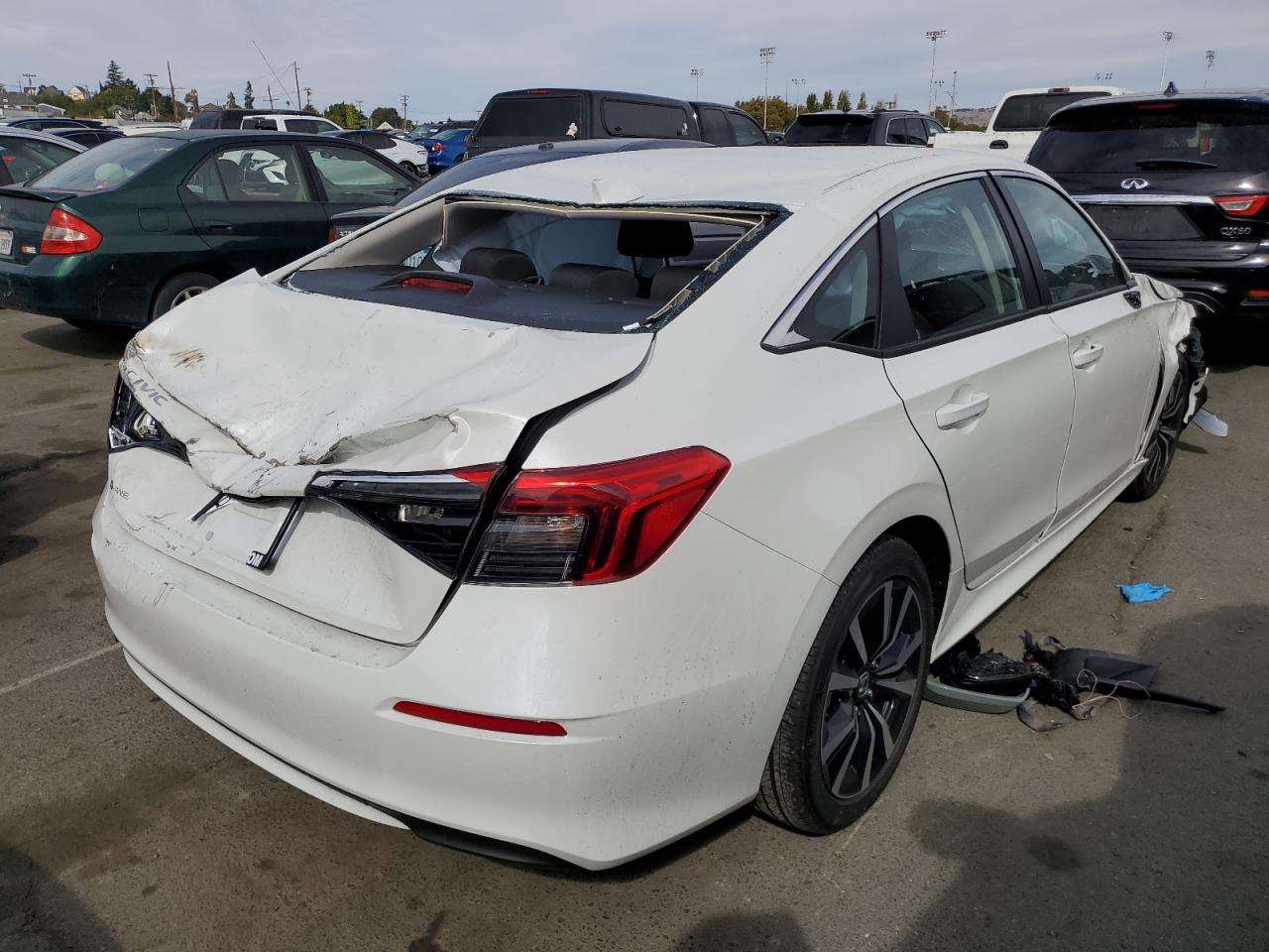 2023 HONDA CIVIC EX VIN:2HGFE1F72PH325259