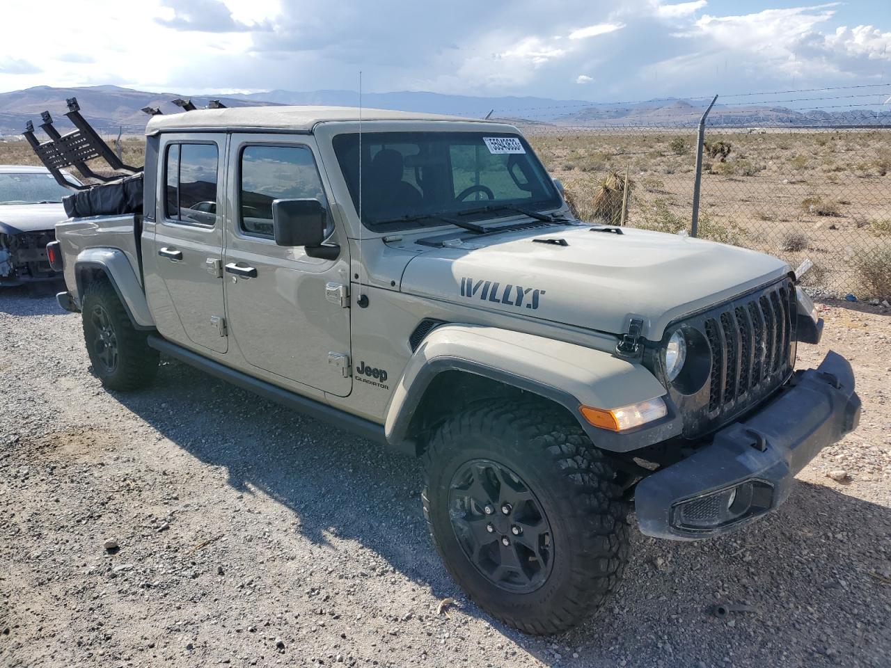 2022 JEEP GLADIATOR SPORT VIN:1C6HJTAG0NL174922