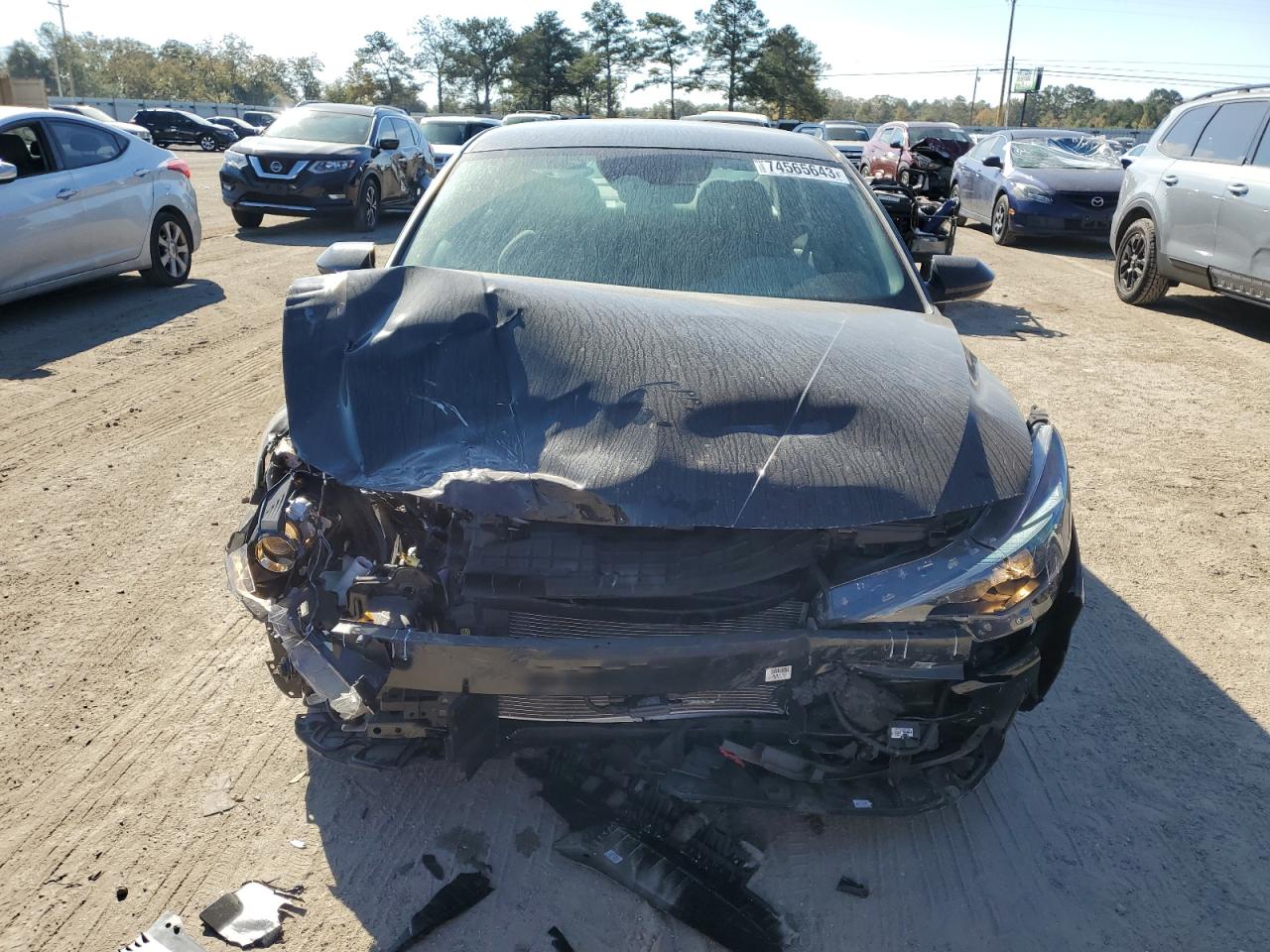 2023 HYUNDAI ELANTRA SEL VIN:KMHLS4AGXPU433656